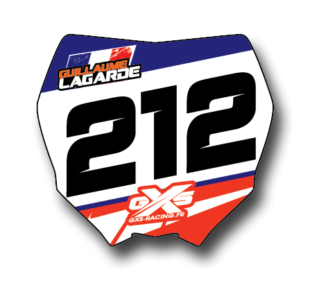 Kit déco 20 Mini Motocross Plates Yamaha Style