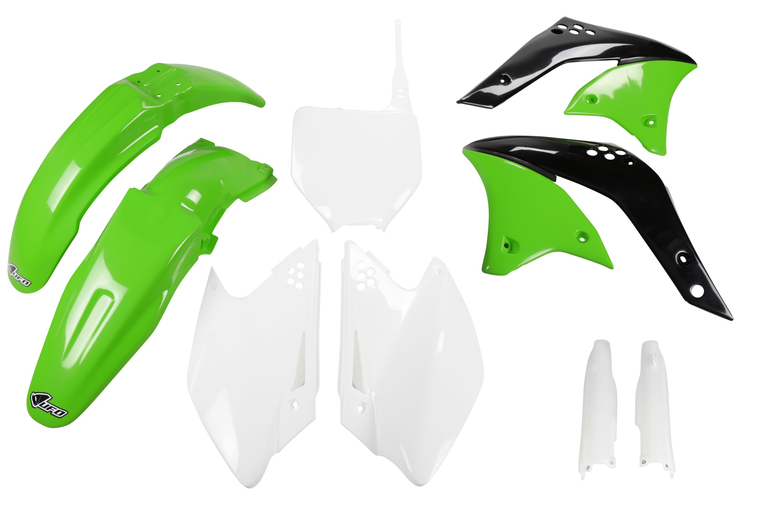 Kit déco Kawasaki KXF 250 2006-2006 Kit Plastique Complet Avec Protège-fourches