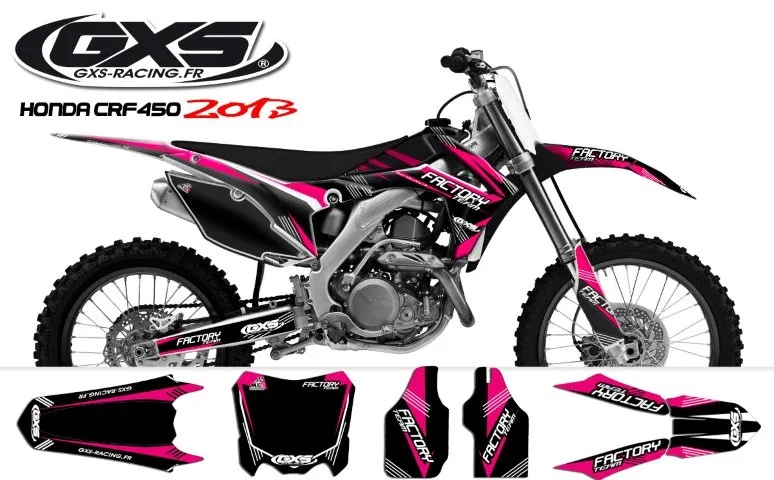 Kit déco Honda 250 450 CRF 2014