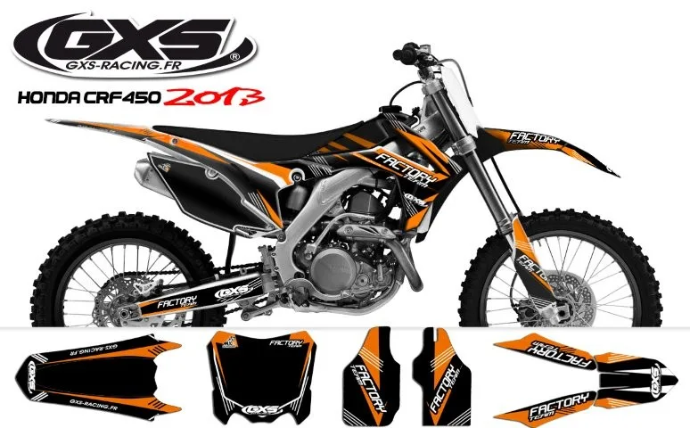 Kit déco Honda 250 450 CRF 2014