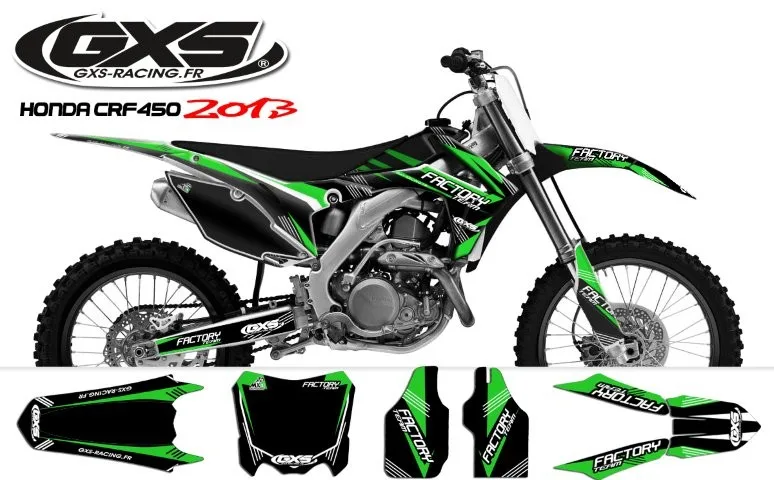 Kit déco Honda 250 450 CRF 2014