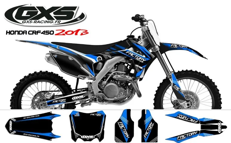 Kit déco Honda 250 450 CRF 2014