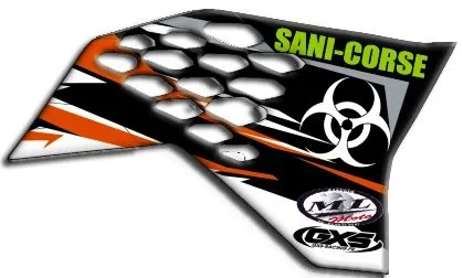 Kit déco Ouies Personnalisé 50cc 65cc 85cc