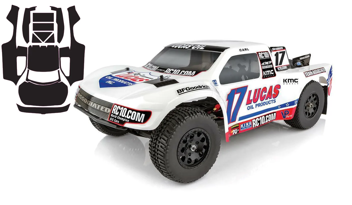 Kit déco Team Associated Sc10