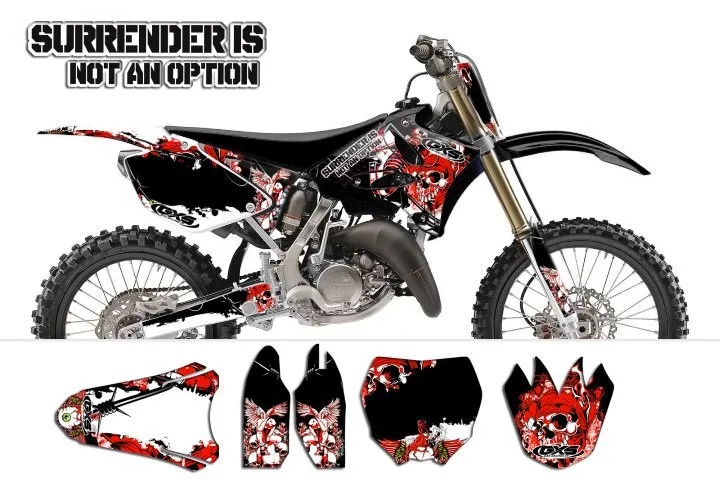 Kit déco Decal Kit Yamaha Yz125 250 Surrender