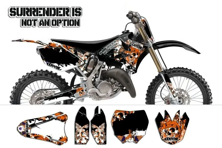 Kit déco Decal Kit Yamaha Yz125 250 Surrender