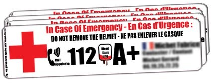 Kit déco Stickers Ice In Case Of Emergency