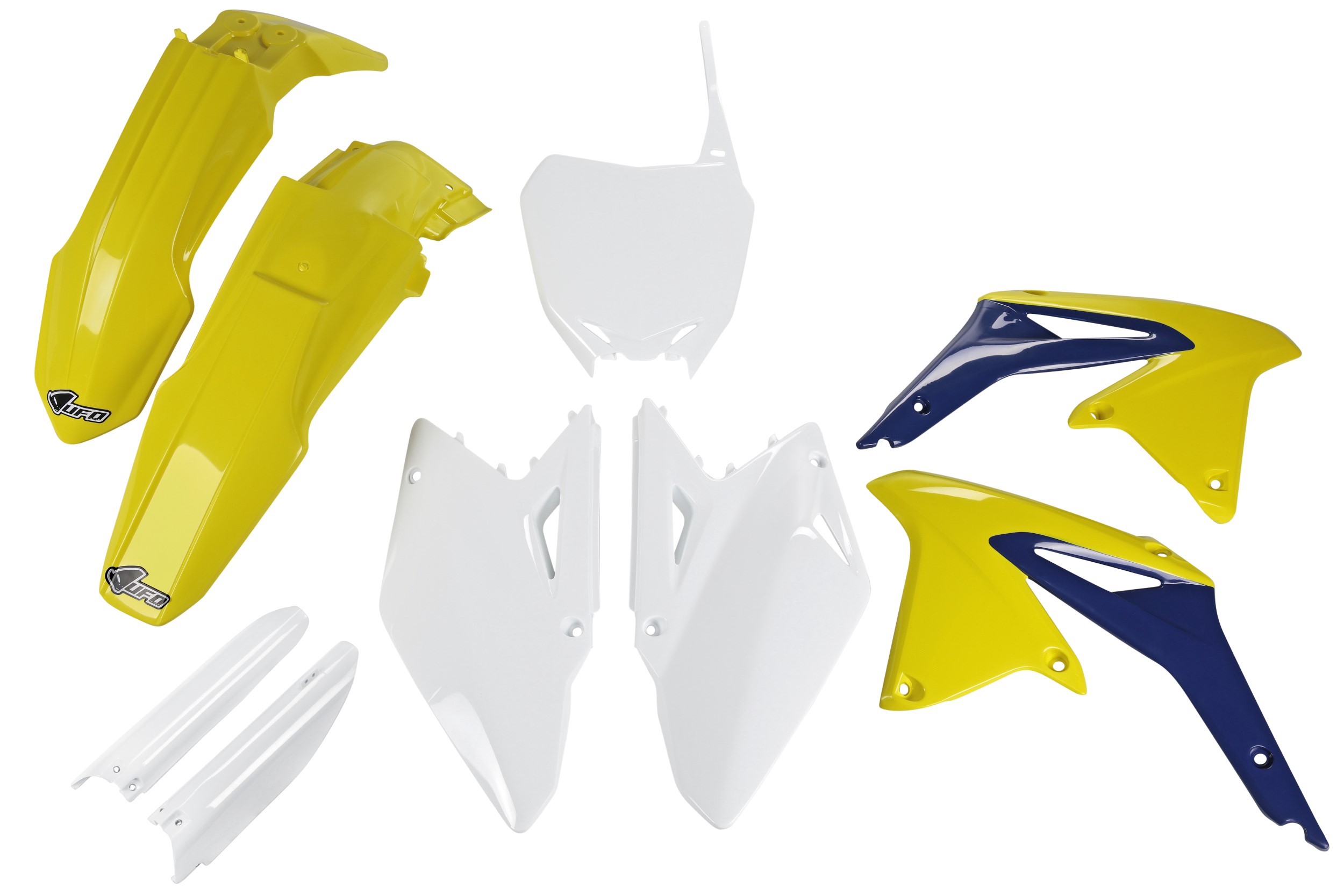 Suzuki RMZ 450 2008-2017 Kit Plastique Complet Avec Protège-fourches — vue 4