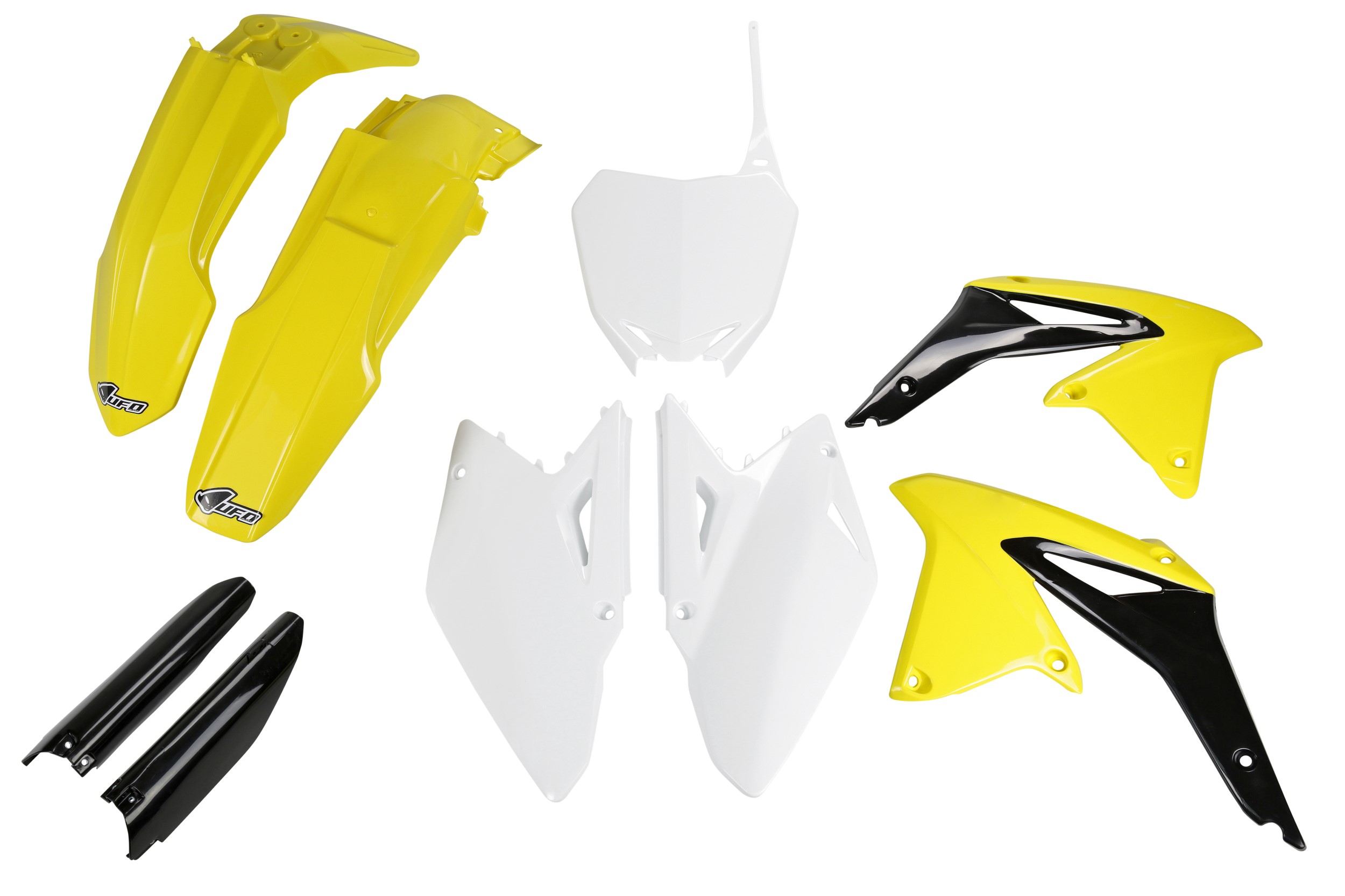 Suzuki RMZ 450 2008-2017 Kit Plastique Complet Avec Protège-fourches