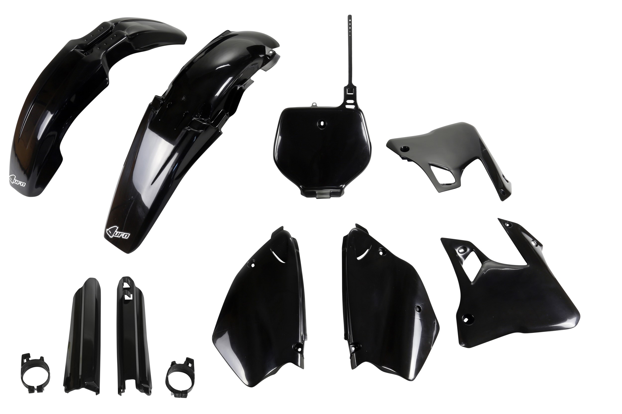 Yamaha YZ 125 1996-1999 Kit Plastique Complet Avec Protège-fourches