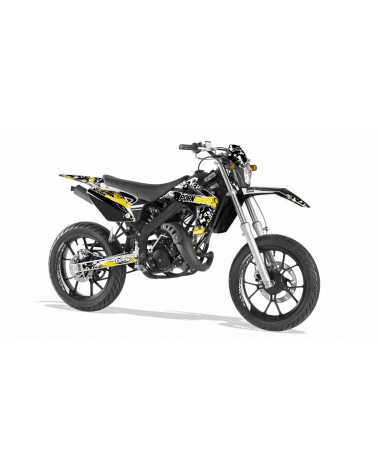 Pornseries V1 Rieju MRT PRO Graphic Kit Yellow