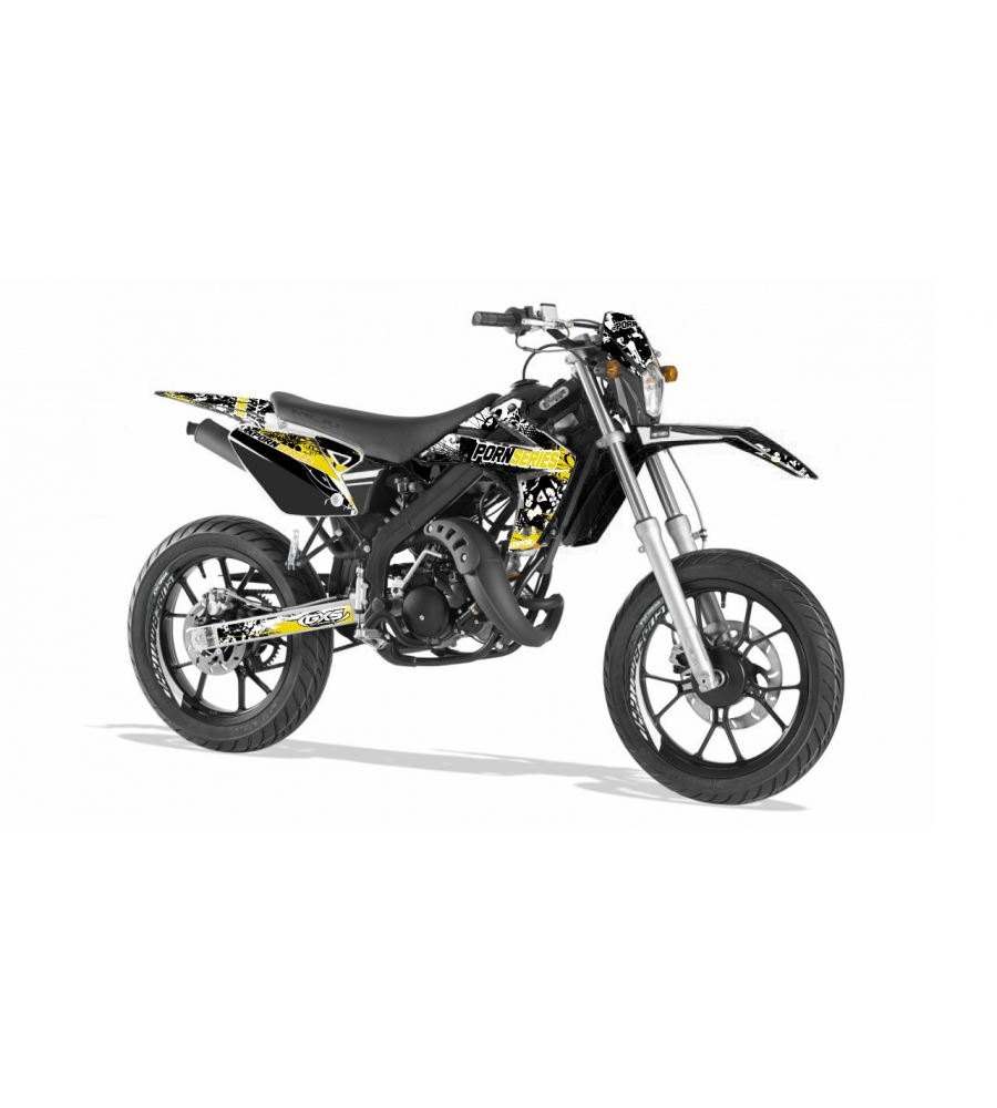kit Déco Rieju MRT PRO Pornseries V1 Jaune kit Déco Rieju MRT PRO Pornseries V1 Jaune