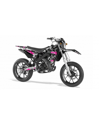 Graphic kit Rieju MRT PRO Pornseries V1 Magenta