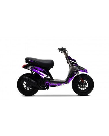 Graphic Kit BOOSTER AFTER 2004 Pornseries V2 Purple Standard Scooter Graphic Kit