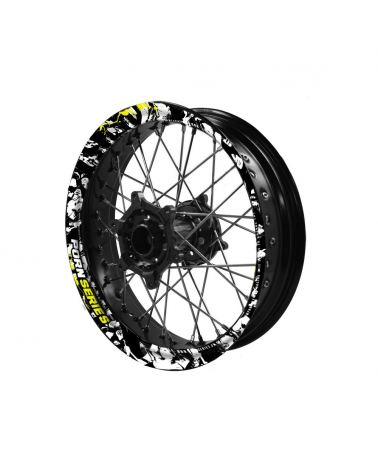Pornseries V1 Rim Graphic Kit Yellow