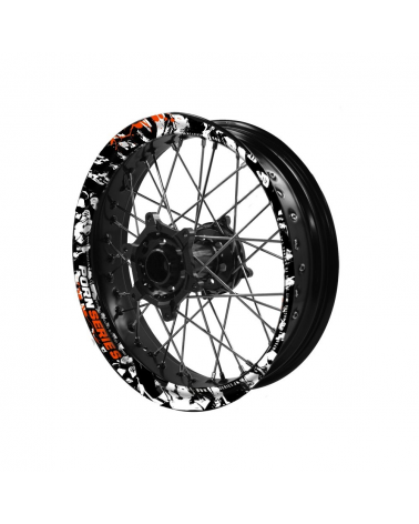 Pornseries V1 Orange Rim Graphic Kit