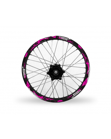 Kit Déco de jantes Pornseries V3 CAMO Magenta