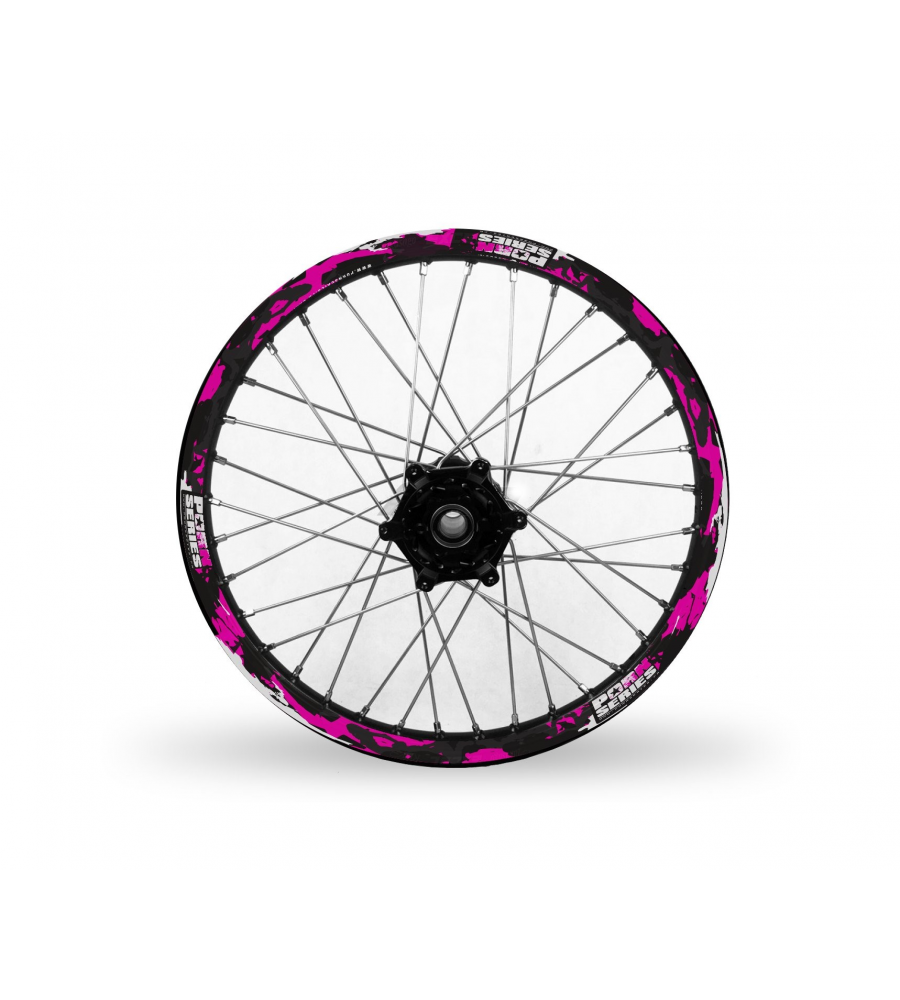 Kit Déco de jantes Pornseries V3 CAMO Magenta Kit Déco de jantes Pornseries V3 CAMO Magenta
