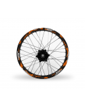 Kit Déco de jantes Pornseries V3 CAMO Orange Kit Déco pour jantes 17 pouces