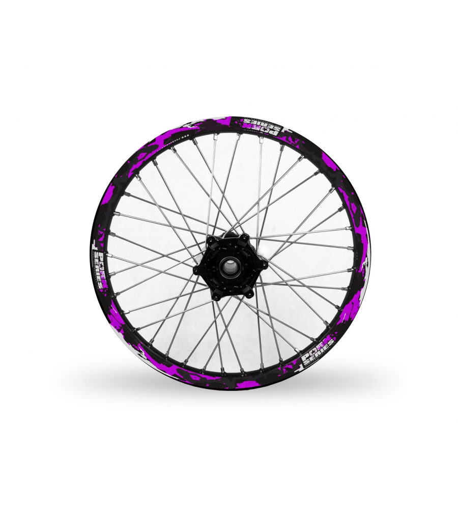 Kit Déco de jantes Pornseries V3 CAMO Violet Kit Déco de jantes Pornseries V3 CAMO Violet