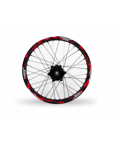 Pornseries V3 CAMO Rim Graphic Kit Red