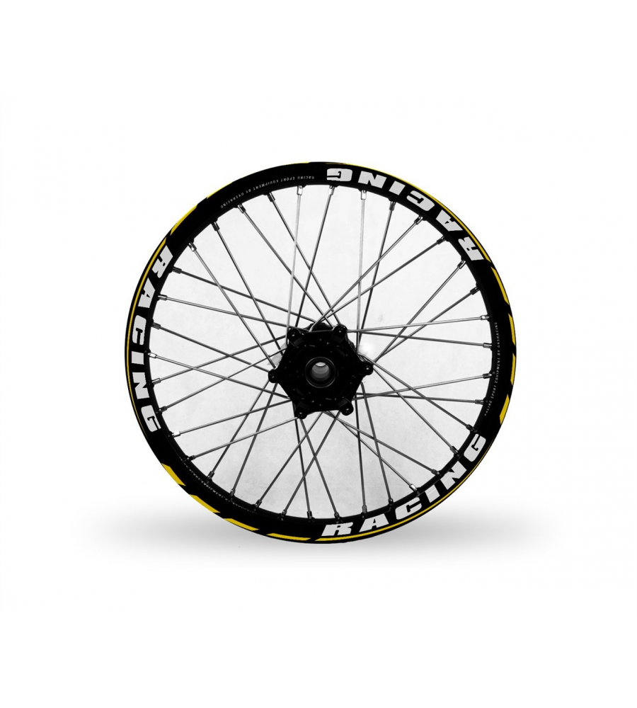 Kit Déco de jantes Soft Racing V4 Jaune Kit Déco pour jantes 17 pouces Kit Déco de jantes Soft Racing V4 Jaune Kit Déco pour jantes 17 pouces