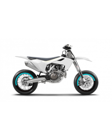 Kit Déco de jantes SM FACTION V5 SUPERMOTARD Cyan