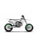SM FACTION V5 SUPERMOTARD rims graphic kit Green Graphic kit for 17 inch rims