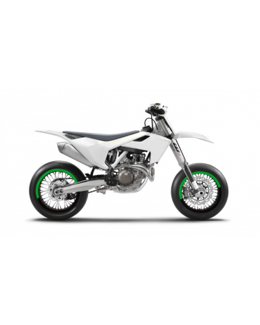 SM FACTION V5 SUPERMOTARD rims graphic kit Green