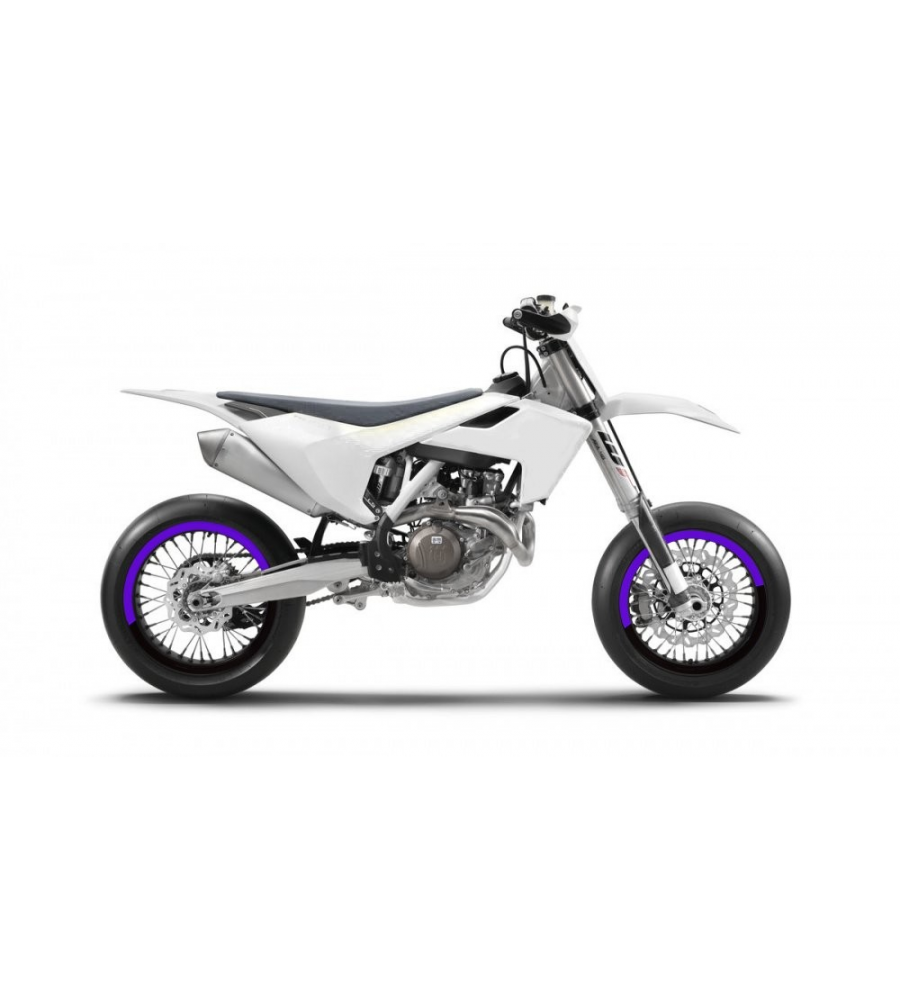 Kit Déco de jantes SM FACTION V5 SUPERMOTARD Violet Kit Déco pour jantes Semi-Perso