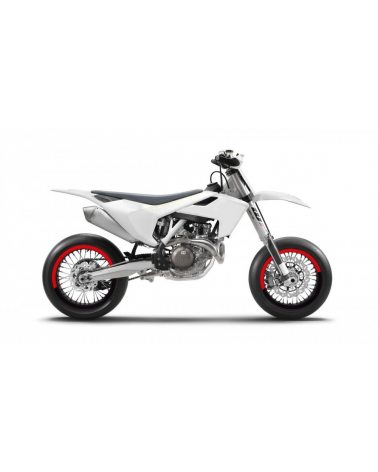 SM FACTION V5 SUPERMOTARD rims graphic kit Red