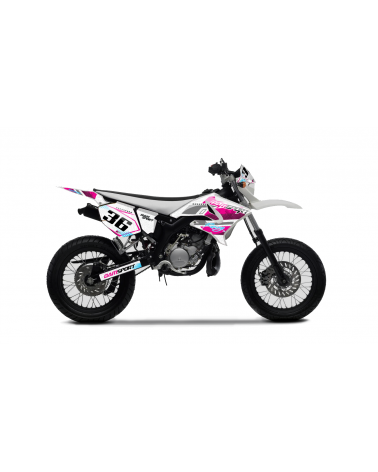 Graphic kit Dam-Sport Racing Yamaha DT 2004 - 2009