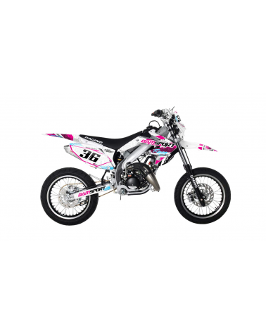 Graphic kit Dam-Sport Racing HM 50 CRM Derapage 2006 - 2012