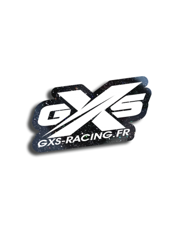 Sticker GXS RACING Origin Glitter Logos Officiel GXS
