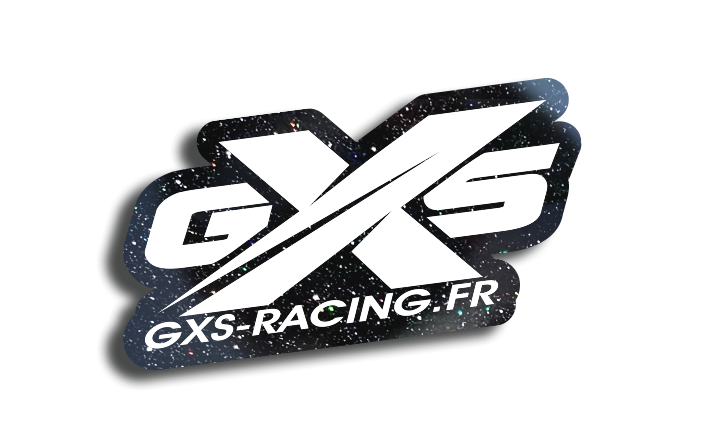 GXS RACING Origin Glitter sticker Stickers