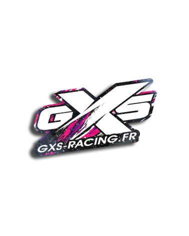 Sticker GXS RACING Galaxy Glitter Logos Officiel GXS