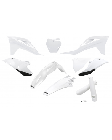 Kit plastique GAS GAS MC 125 2021-2023 Blanc 2021-2023