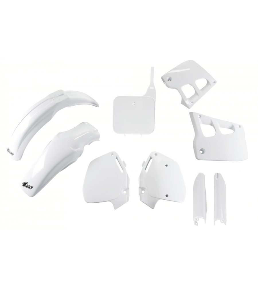 Kit plastique HONDA CR 125 1991-1992 Blanc 1991-1992