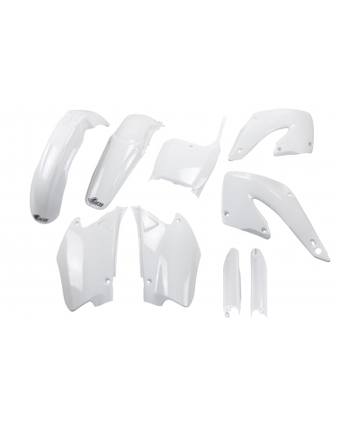 Kit plastique HONDA CR 125 2000-2001 Blanc 2000-2001