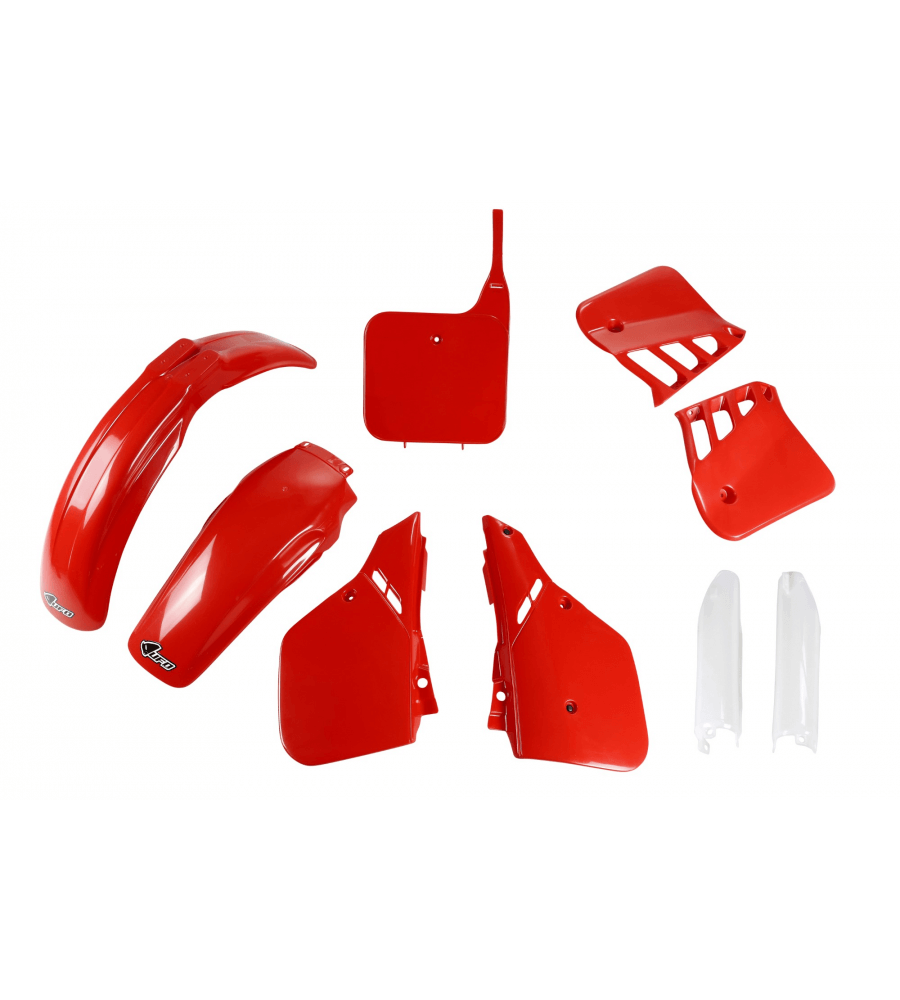 Kit plastique HONDA CR 250 1987-1987 Rouge 1987-1987