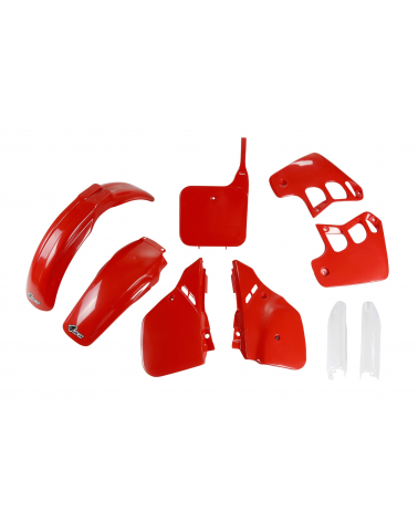 Kit plastique HONDA CR 250 1988-1989 Rouge 1988-1989