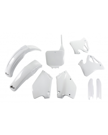 Kit plastique HONDA CR 250 1995-1996 Blanc 1995-1996