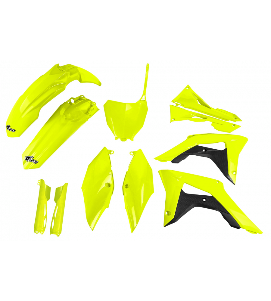 Kit plastique HONDA CRF 250R 2018-2021 Jaune Fluo 2018-2021