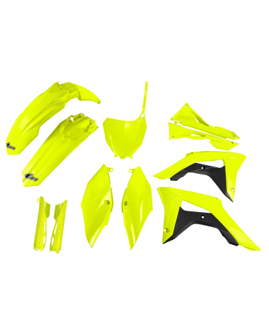 Kit plastique HONDA CRF 250R 2018-2021 Jaune Fluo 2018-2021