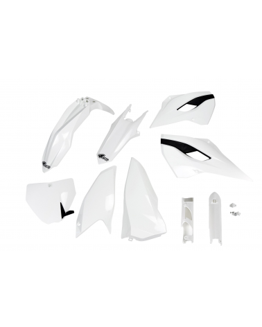 Kit plastique HUSQVARNA TC 125 2014-2014 Blanc 2014-2014