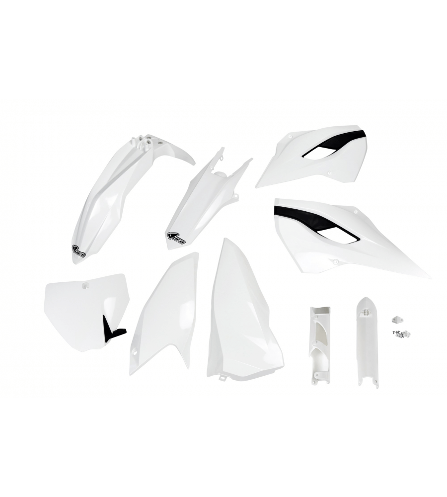 Kit plastique HUSQVARNA TC 125 2014-2014 Blanc 2014-2014