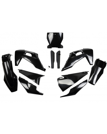 Kit plastique HUSQVARNA TC 125 2019-2022 Noir 2019-2022