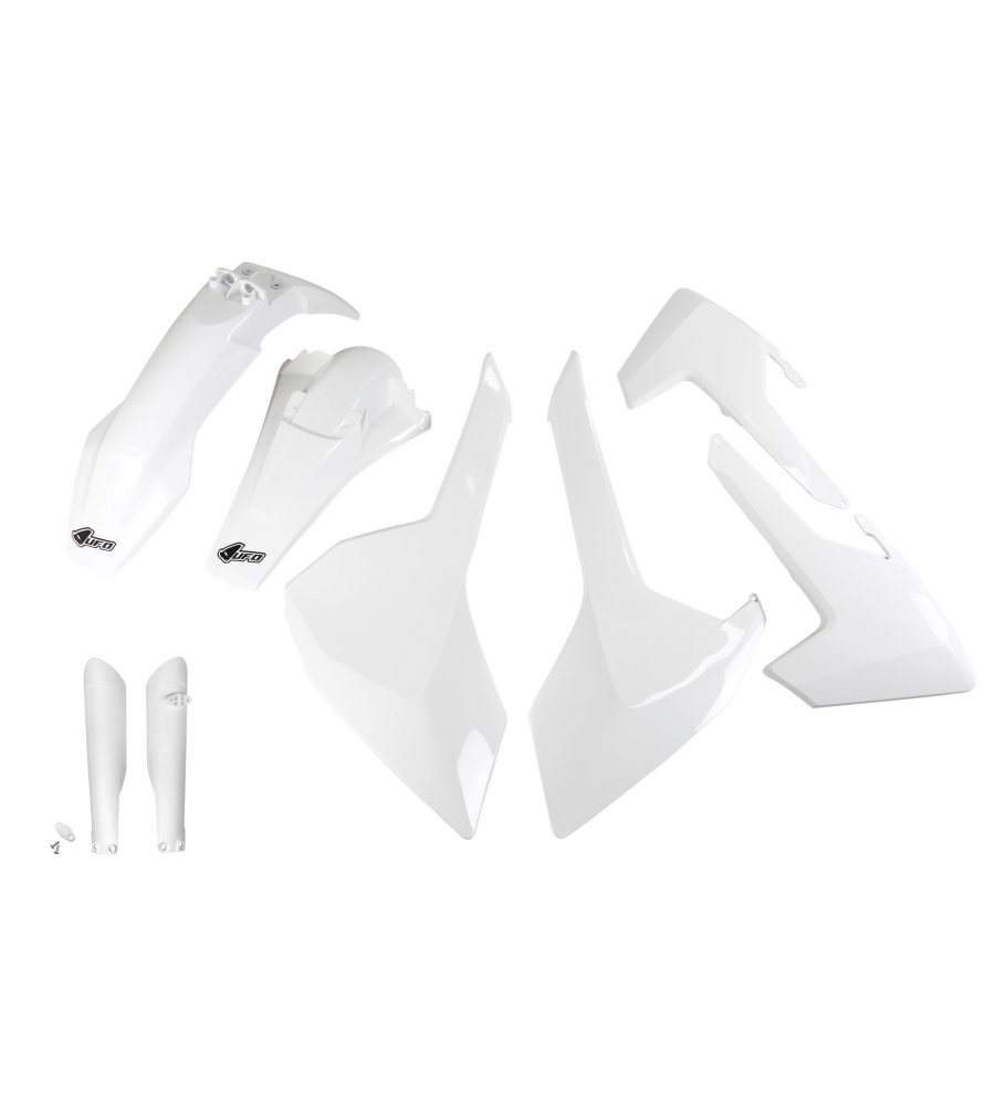 Kit plastique HUSQVARNA TE 125 2017-2019 Blanc 2017-2019