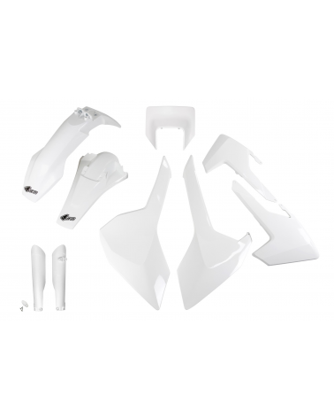 Kit plastique HUSQVARNA TX 125 2017-2019 Blanc 2017-2019