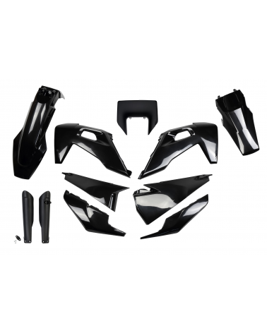 Kit plastique HUSQVARNA TX 125 2020-2022 Noir 2020-2022